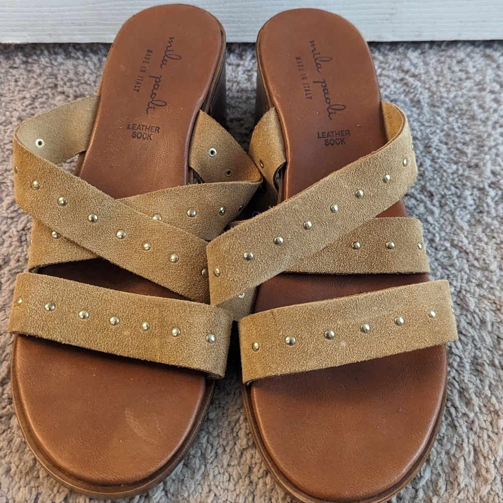 Mila Paoli heeled sandals